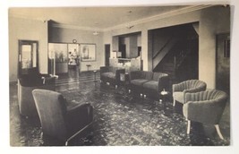 Hotel Wahpeton Interior View Wahpeton North Dakota ND Postcard Vintage - £6.38 GBP