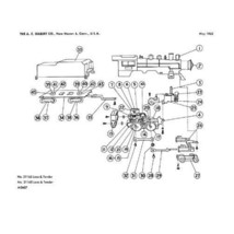 American Flyer 21165/66/68 M5607 Service Parts Sheet - Copy Of Original - £7.82 GBP