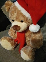 Keel Toys Christmas Teddy Bear Approx 15&quot; - £11.98 GBP