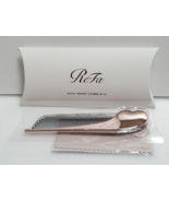 ReFa HEART COMB Aira Rose Gold Comb Hair Comb Gift for Women - $75.20 CAD