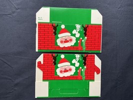 Vintage Lot Of 2 Cardboard Christmas Candy Boxes Unused NOS MCM USA - $12.00