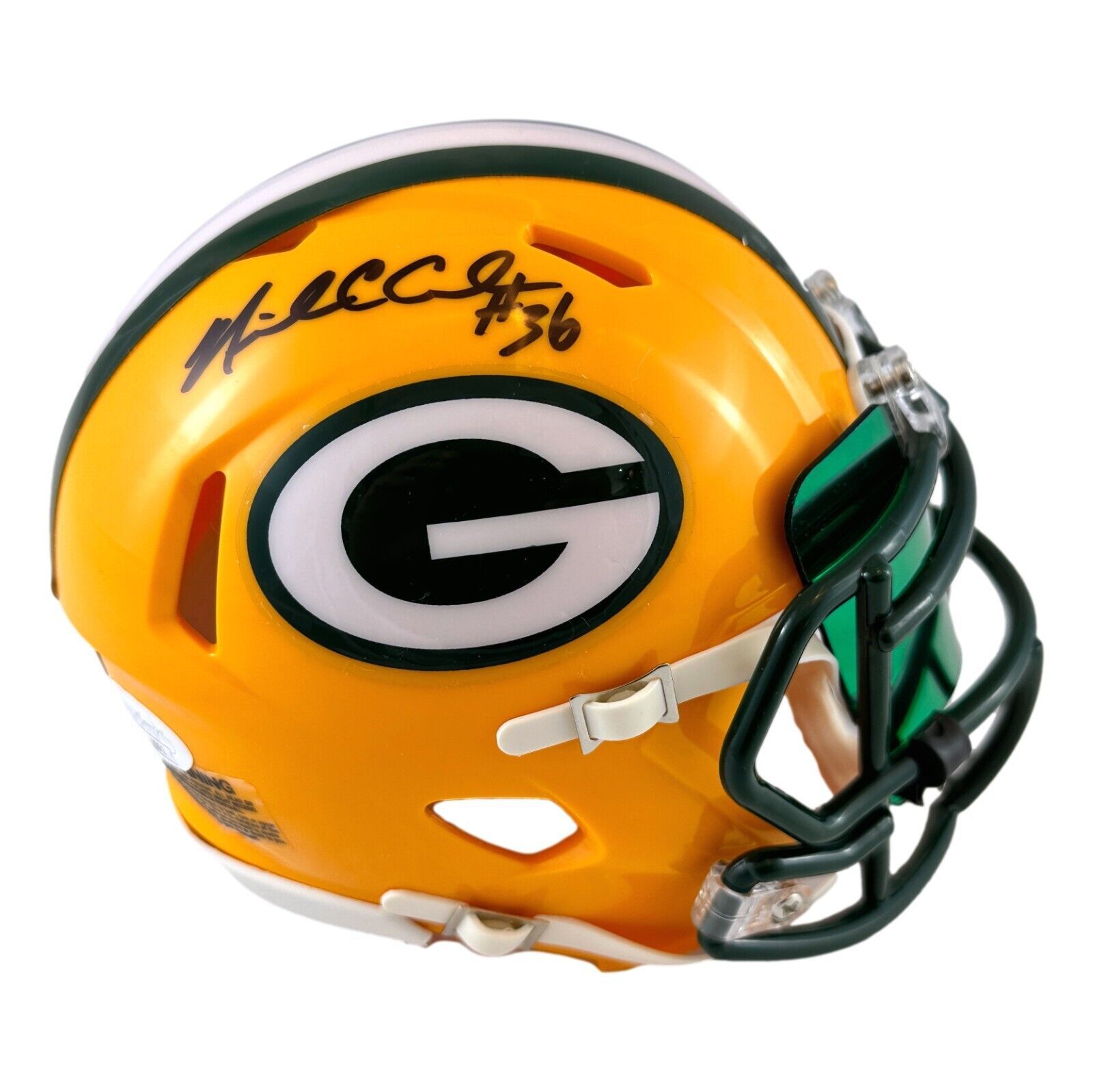 Nick Collins Autographed Green Bay Packers Speed Mini Helmet Signed JSA COA - $129.95