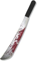 Deluxe 20&quot; Jason Vorhees Friday the 13th Machete Blood Prop Knife Horror Movie - £15.28 GBP