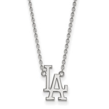SS MLB  Los Angeles Dodgers Large Pendant w/Necklace - £79.87 GBP