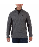 Spyder Outbound Heavyweight Long Sleeve 1/4 Zip Jacket Dark Gray Men&#39;s S... - $609.27 MXN