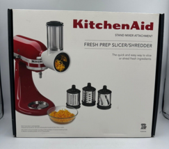 KitchenAid KSMVSA Fresh Prep Slicer Shredder Attachment Stand Mixer 3 Bl... - £26.50 GBP