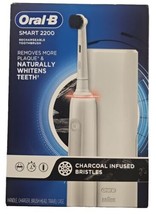  Oral-B Smart 2200 Rechargeable Toothbrush Charcoal Infused Bristles - £63.07 GBP
