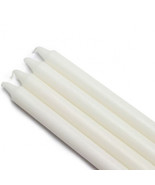 Jeco CEZ-092-12 10 in. Straight Taper Candles White - 144 Piece - €168,17 EUR