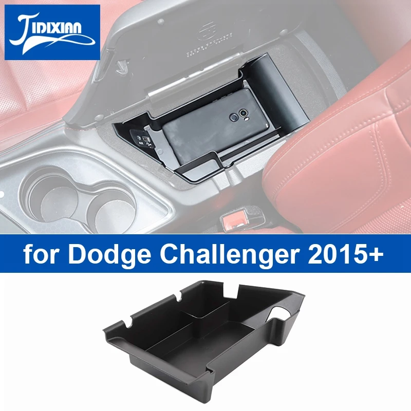 JIDIXIAN Stowing Tidying Car Armrest Box Storage Box Organizer for Dodge - £22.41 GBP