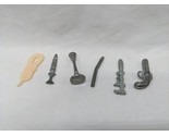 Complete Set Of (6) Clue Board Game Weapon Replacements - $6.92