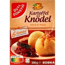 Edeka-Gut &amp; Guenstig- Kartoffel Knoedel (Potato Dumplings)- 200g - £4.52 GBP
