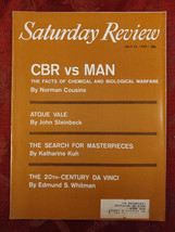 Saturday Review Magazine July 23 1960 John Steinbeck Edmund S Whitman - £14.84 GBP