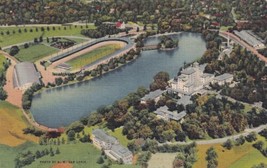 Broadmoor Hotel and Grounds from the Air Colorado Springs CO 1944 Postcard D49 - £2.33 GBP