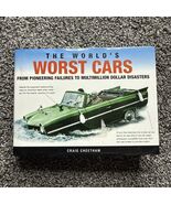 The World’s Worst Cars Hardcover Book by Craig Cheetham Automotive Histo... - €6,84 EUR
