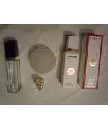 Royal Secret Germaine Monteil Perfume frosted glass container Spray &amp; Boxes - $137.09