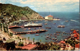 Avalon Bay Santa Catalina California Postcard Posted 1954 - £5.45 GBP