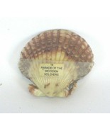 Vintage PARADE OF THE WOODEN SOLDIERS Souvenir Seashell Magnet - $12.81