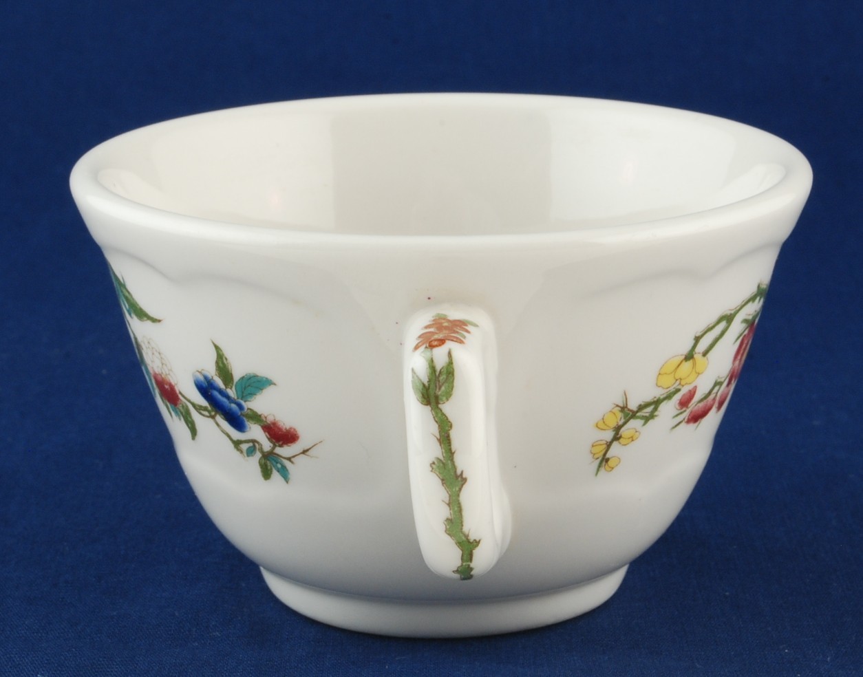 Syracuse Bombay Restaurant Cup Floral Design Green Circle Mark Item image 4