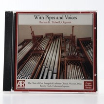 With Pipes &amp; Voices: Burton K. Tidwell, Organist (CD, 1996) SEALED Crack... - £7.63 GBP