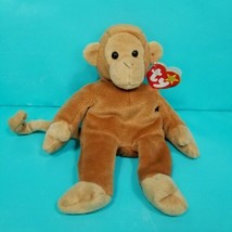 Beanie Babies Ty Original Baby Retired Bongo Monkey Gorilla Ape 8&quot; Plush... - $19.79