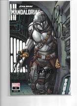 Star Wars: The Mandalorian Issue #3 - Todd Nauck Marvel | NM  2X Signed ... - $25.73