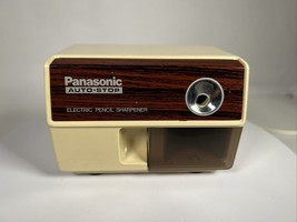 Panasonic Auto Stop Electric Pencil Sharpener KP-110 Tested Working Vintage - £10.95 GBP