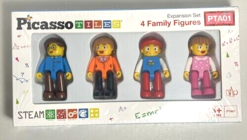 PicassoTiles Expansion Set 4 Family Figures PTA01 - $11.77