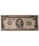 1934A One Hundred $100 Dollar Federal Reserve Note G Chicago Nice Condition - $148.50