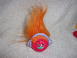 McDonald’s Happy Meal Trolls Orange Hair DJ Pencil Topper Toy 2016 - £1.59 GBP