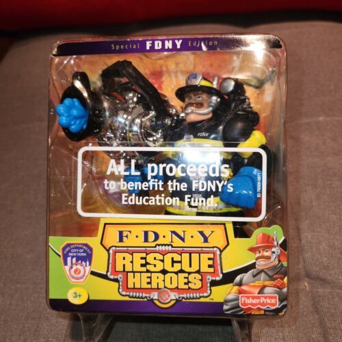 Primary image for NEW Fisher-Price Special F.D.N.Y. Edition Billy Blazes Figure 2001 #78329 