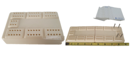 Folding Cribbage Board  w/ Pegs &amp; Vintage Delta Airlines Cards Travel Pl... - $363.19 MXN