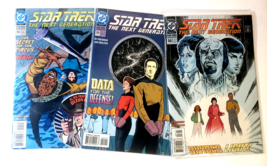 Lot Of 3 Star Trek: Tng Comics, #54 #55 &amp; #56 Next Generation, Dc 1993/1994 Nm - £5.50 GBP