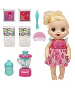 ⚡️ Baby Alive Magical Mixer Baby Doll Strawberry Shake Blender & Accessories NEW - £23.17 GBP