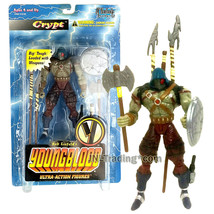 Year 1995 McFarlane Toys Youngblood 6 Inch Tall Ultra Action Figure - CRYPT - £27.96 GBP