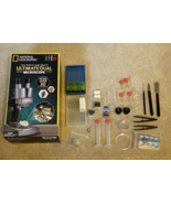 NATIONAL GEOGRAPHIC Ultimate Dual Microscope 50+ Accessories and extra s... - £47.54 GBP