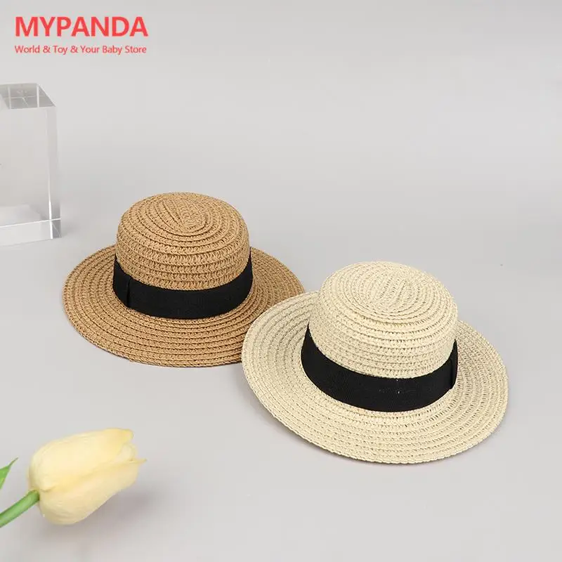 Hot sale Doll House Doll Straw Cute Hat Sun Cap For Blyth Doll Accessories - £8.39 GBP+