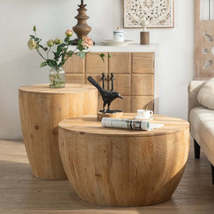 Vintage Style Bucket Shaped Coffee Table Set For Office, Dining Room And... - $1,499.00