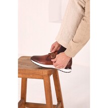 The Torino Tan Leather Men Sneaker image 8