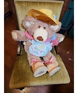 Hattie Furskin Plush Teddy Bear Xavier Roberts Appalachian Artwork 1983-... - $34.60