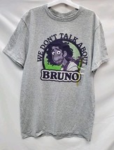 Encanto Men's Small We Don't Talk About Bruno Gray Graphic T-Shirt  image 2