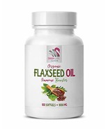Flaxseed Oil for Hair - Flaxseed Oil Organic 1000mg - Omega-3 Supplement... - $291.28 MXN