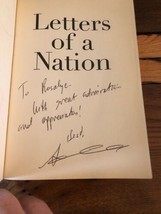 Autographed Letters Of A Nation Andrew Carroll - £15.57 GBP