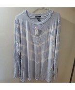 Aqua Curve Top Size 1X Nwt - $29.70