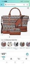 OPAGE Weekender Bag for Women Men Large Canvas Overnight Bag with Shoe C... - $54.45