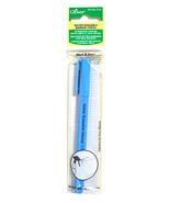 Clover Water Soluble Fabric Marker Thick Blue 516 - $133.93 MXN
