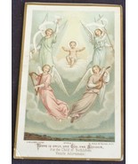 Antique Silver Jubilee Prayer Card – Rev. A. M. Quatman, 1869-1894 – GDC... - £7.78 GBP