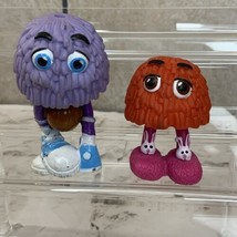 Vintage 1980’s McDonalds Fry Guys Lot Of 2 Purple Basketball Orange Pink Rabbit - £9.49 GBP