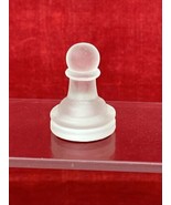 Frosted Glass PAWN Chess Piece from Limited Edition Pavilion Game - £3.88 GBP