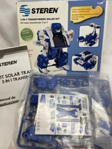 New 3 in 1 DIY Transformer Solar Kit Steren Robot K-684 - £8.95 GBP