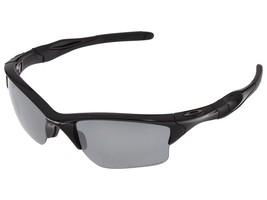 Oakley Half Jacket 2.0 XL Men&#39;s Polarized Sunglasses Black Frame Iridium Lens - £126.19 GBP